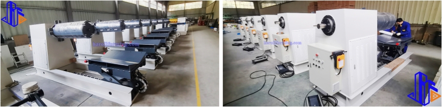 Six Sets of 8T Automatic Decoilers Shipped to Customers Six Sets of 8T Automatic Decoilers Shipped to Customers