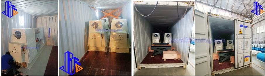 Six Sets of 8T Automatic Decoilers Shipped to Customers Six Sets of 8T Automatic Decoilers Shipped to Customers