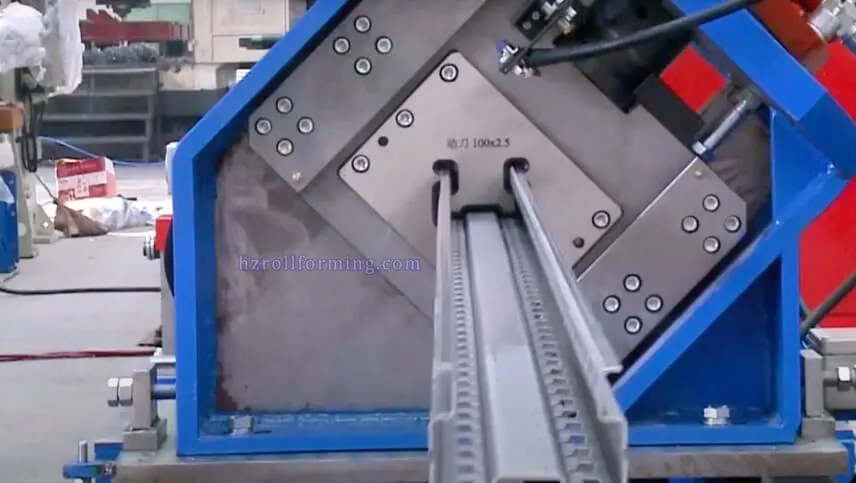 Heavy Duty SheIf CoIumn RoII Forming Machine