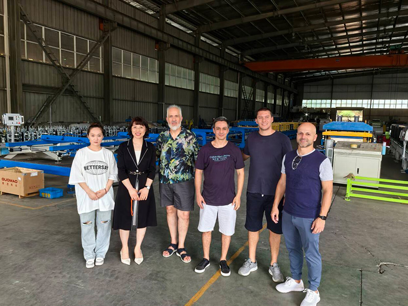 C/Z/U Purlin Making line with Brazilian Clients C/Z/U Purlin Making line with Brazilian Clients